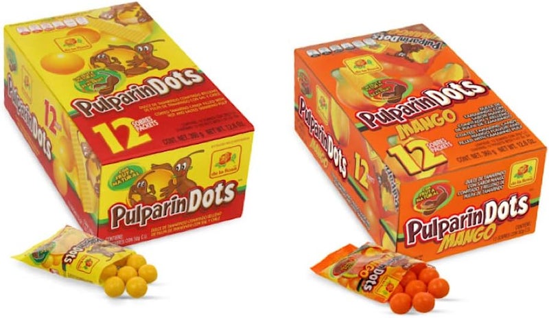 De La Rosa Pulparindots Original and Mango Bundle - 12 Count Each